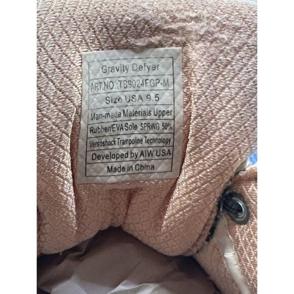 Gdefy Gravity Defyer Mighty Walk Pain Relief Gray Shoes Sneakers Womens Size 9.5 - Picture 5 of 16